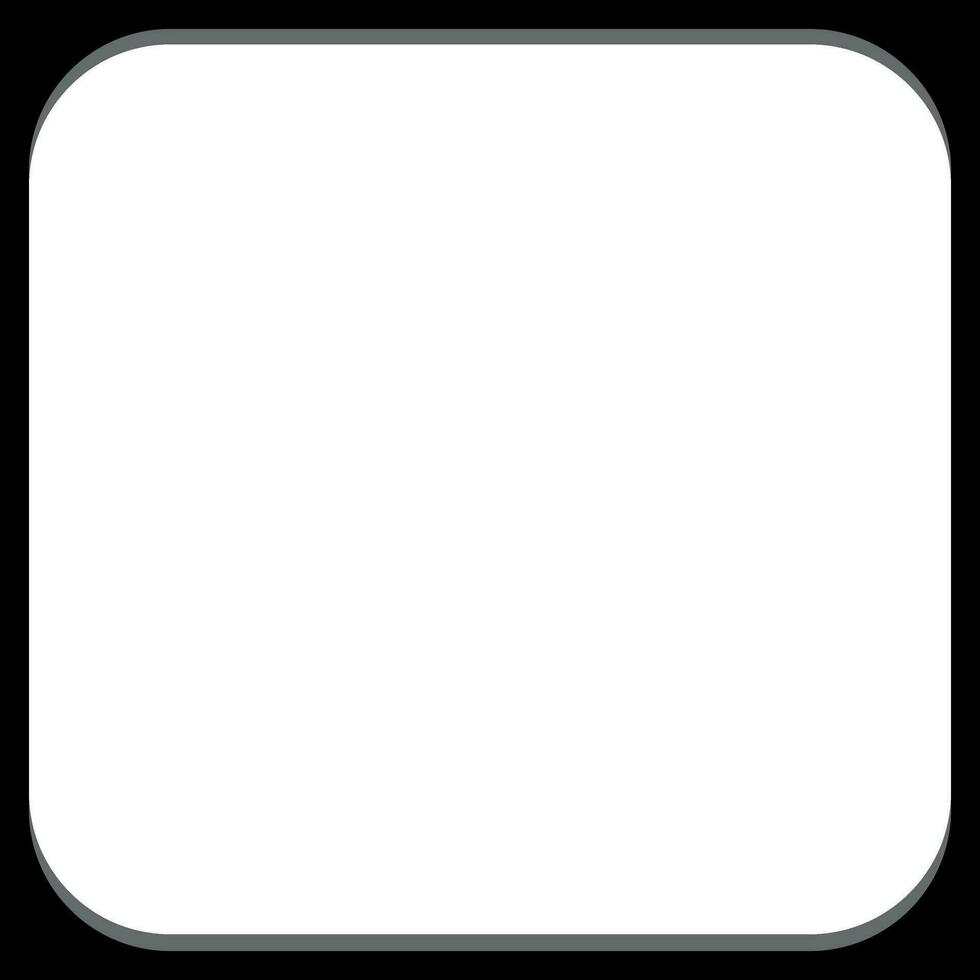 Minimalistic black frame with white copy space vector