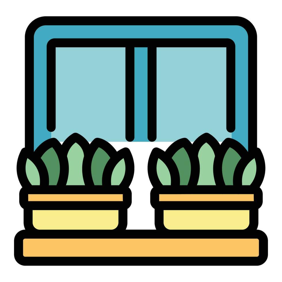 Fresh basil icon vector flat