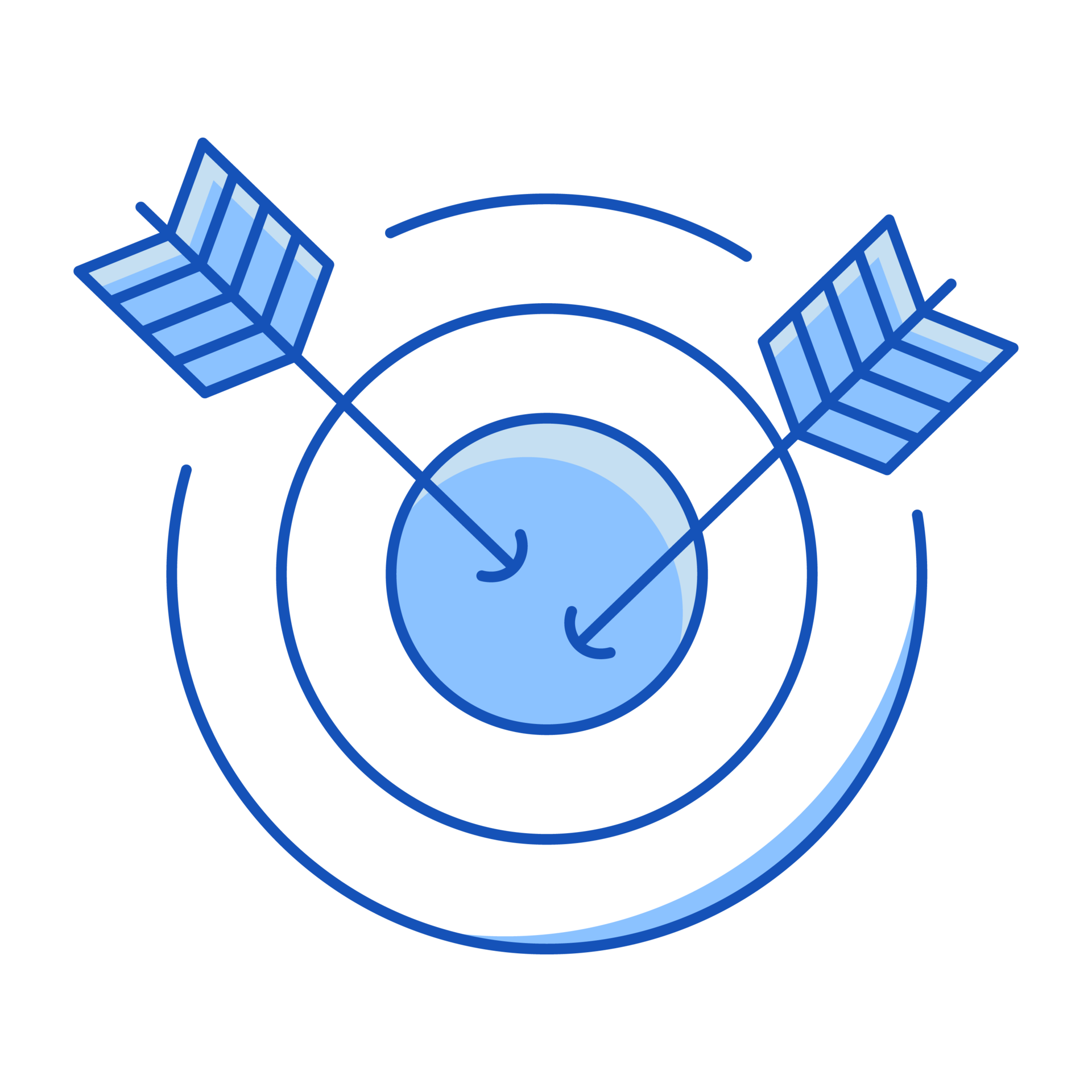 Target Set Business Partnership Doodle Style 28181148 PNG