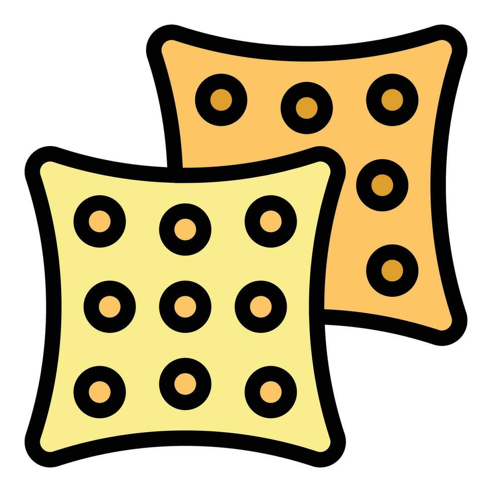 Star cracker icon vector flat