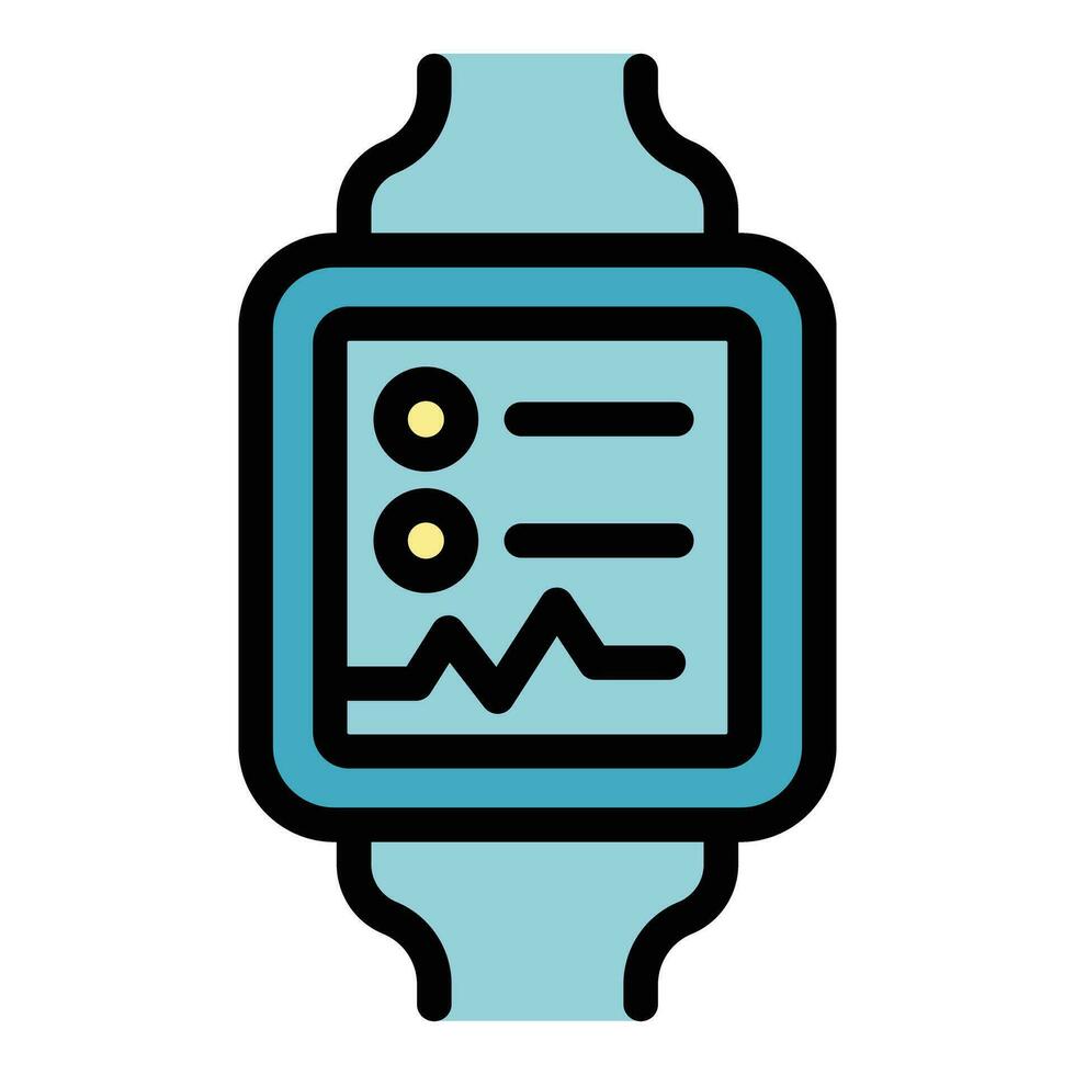 Smartwatch icon vector flat
