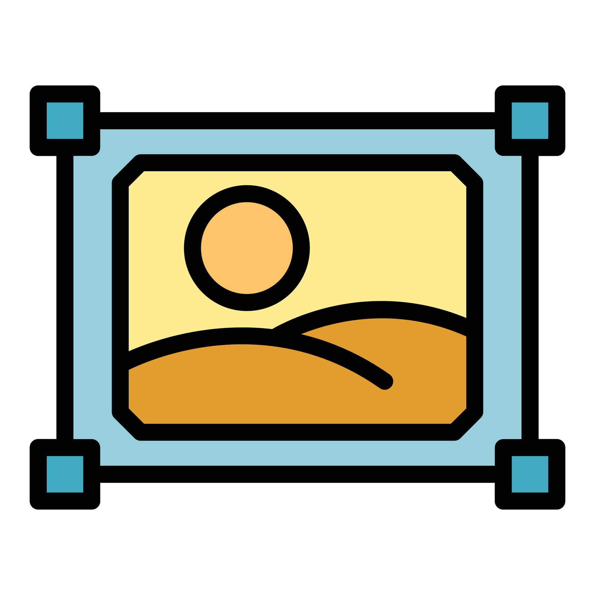 Picture snapshot icon vector flat 28182070 Vector Art at Vecteezy