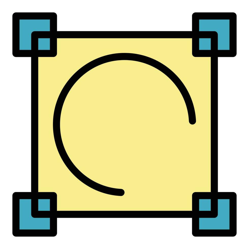 Digital snapshot icon vector flat