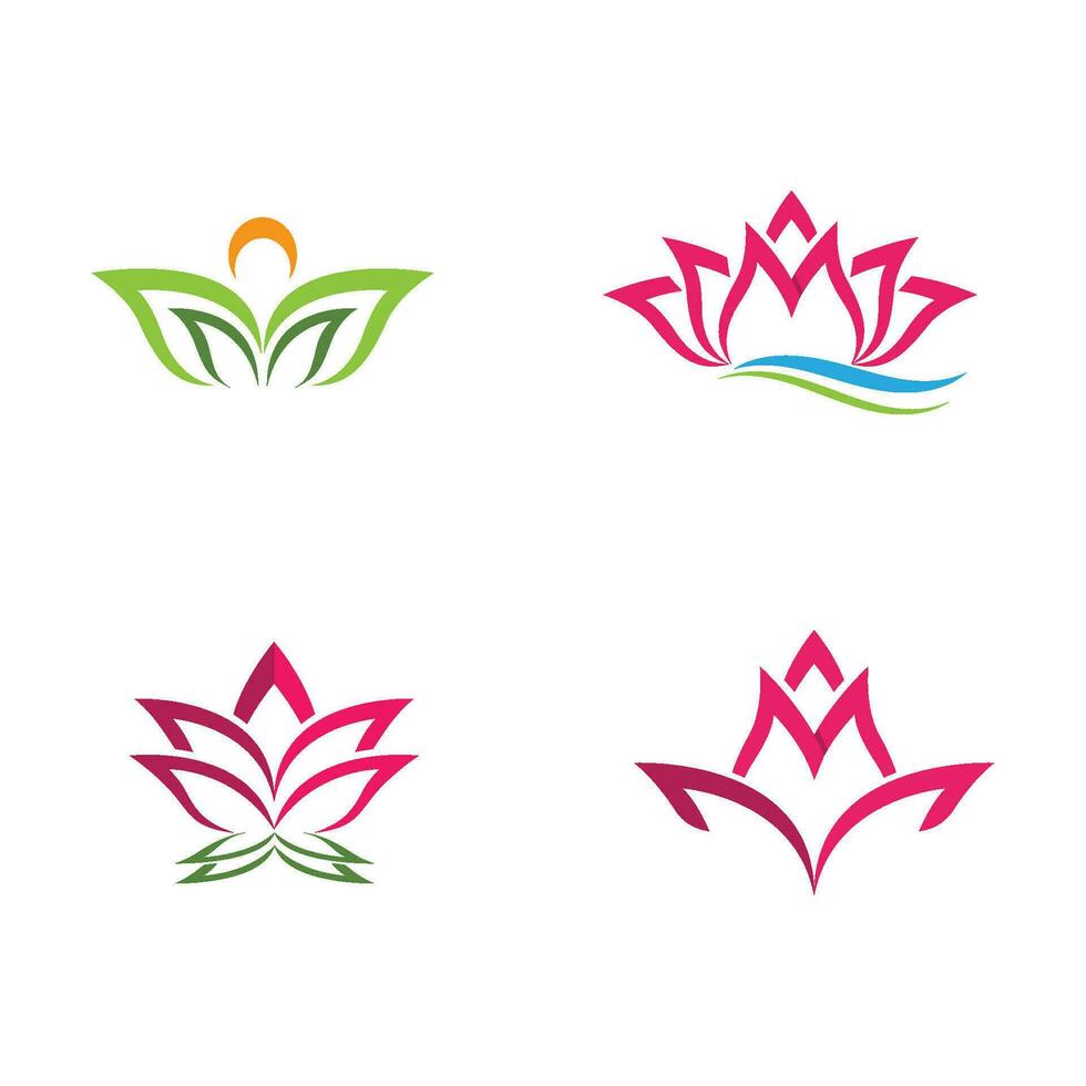 Beauty Vector lotus icon