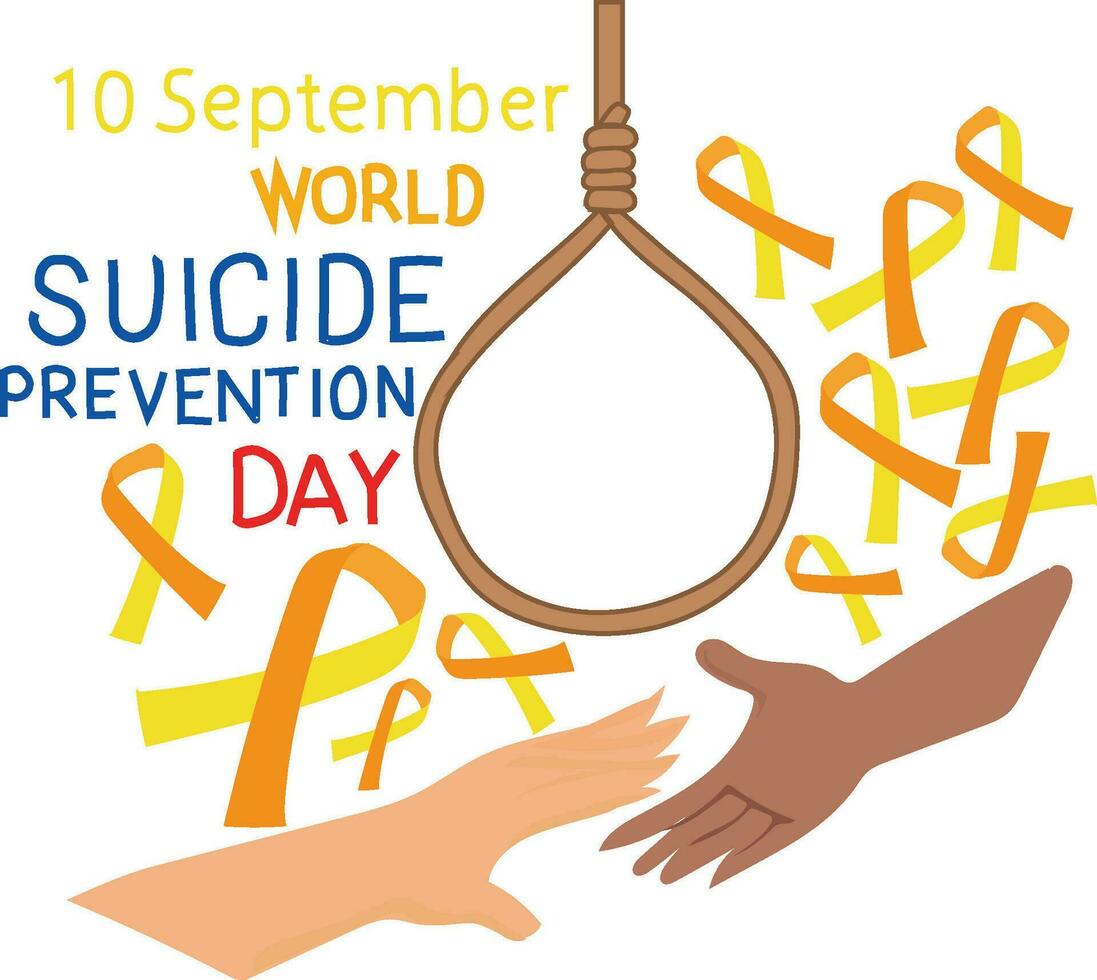 World Suicide Prevention Day vector