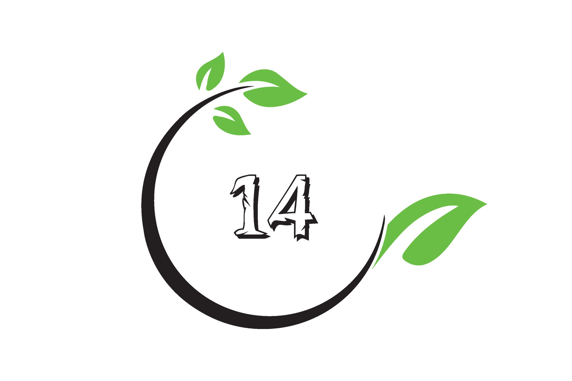 Natural Leaf Design With Number 14 28183353 Vector Art At Vecteezy natural-leaf-design-with-number-14-28183353-vector-art-at-vecteezy