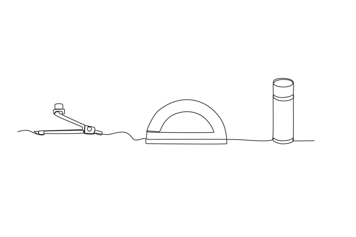 A term, bow, and chalk vector