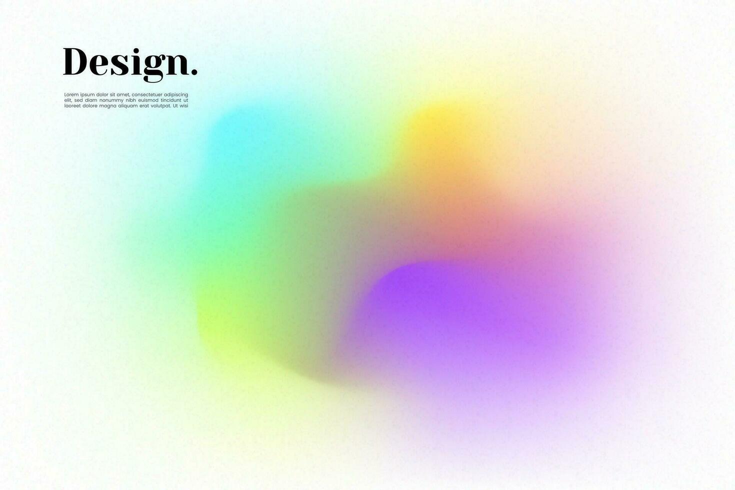Abstract background in gradient colors. Colorful grain banner vector illustration.