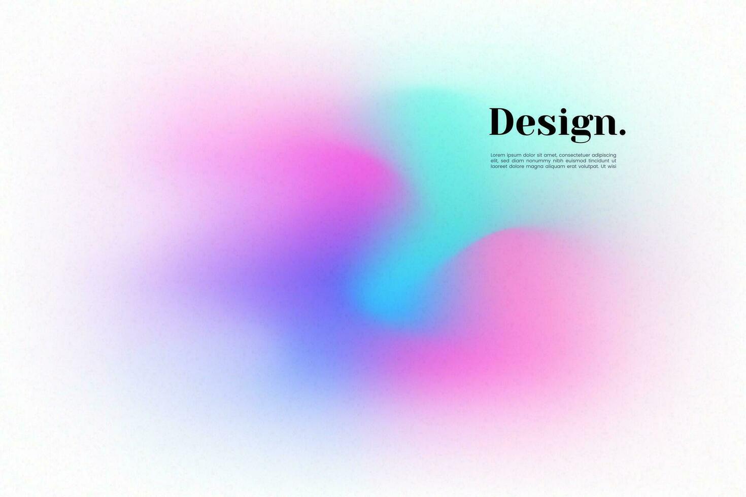 Abstract background in gradient colors. Colorful grain banner vector illustration.