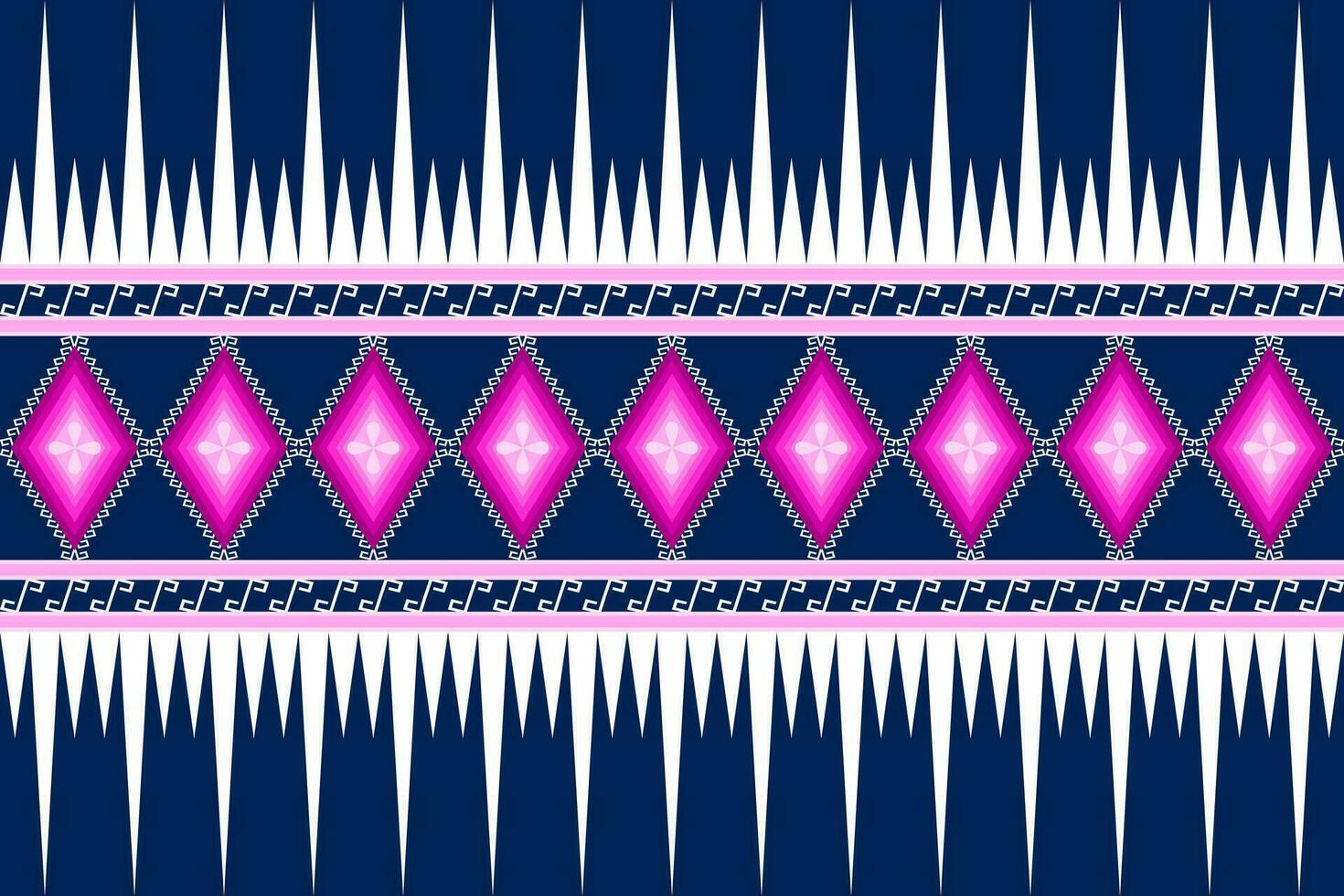 Ethnic seamless pattern. Tribal background. vector