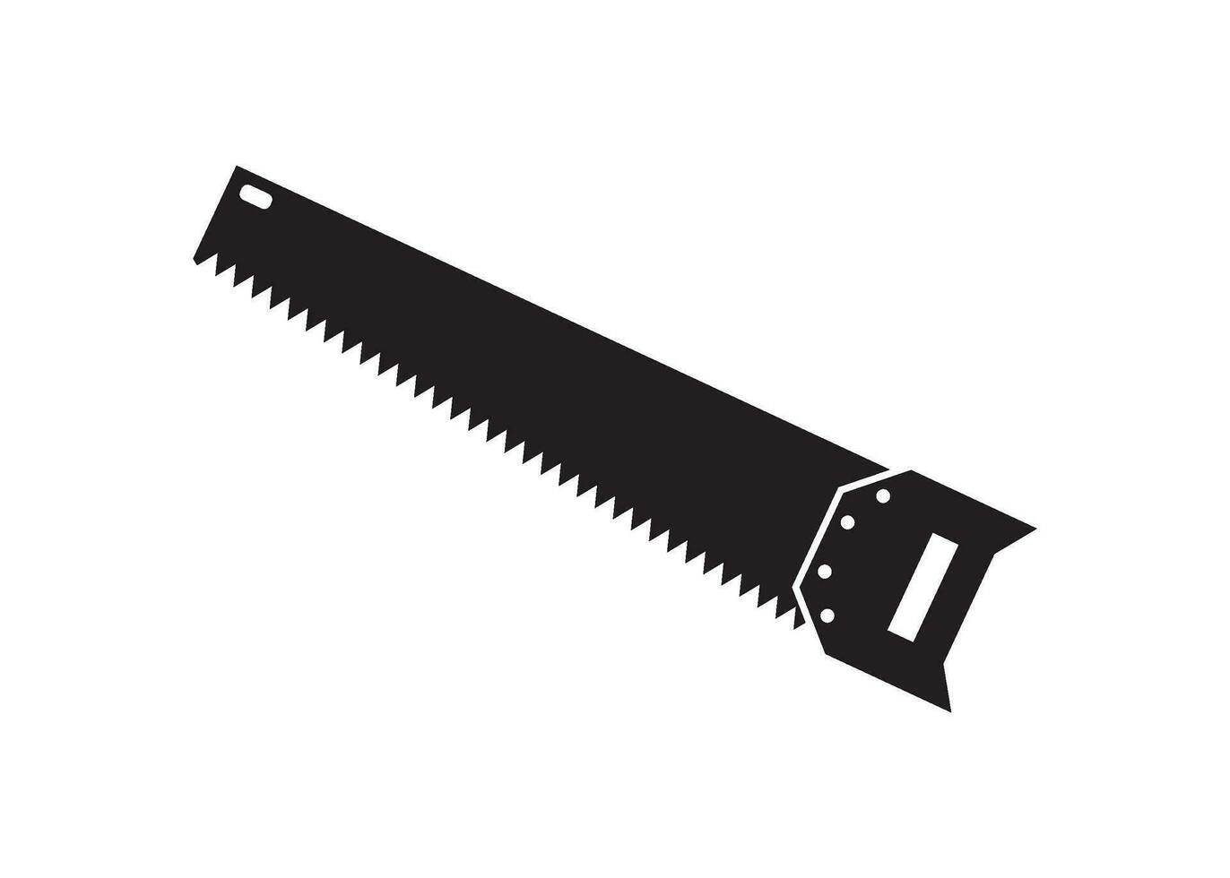 hand saw icon design vector isolated