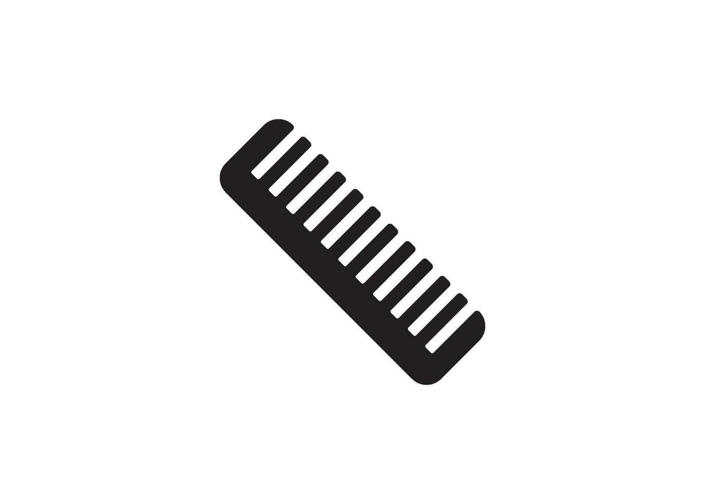 hair comb icon design vector isolated