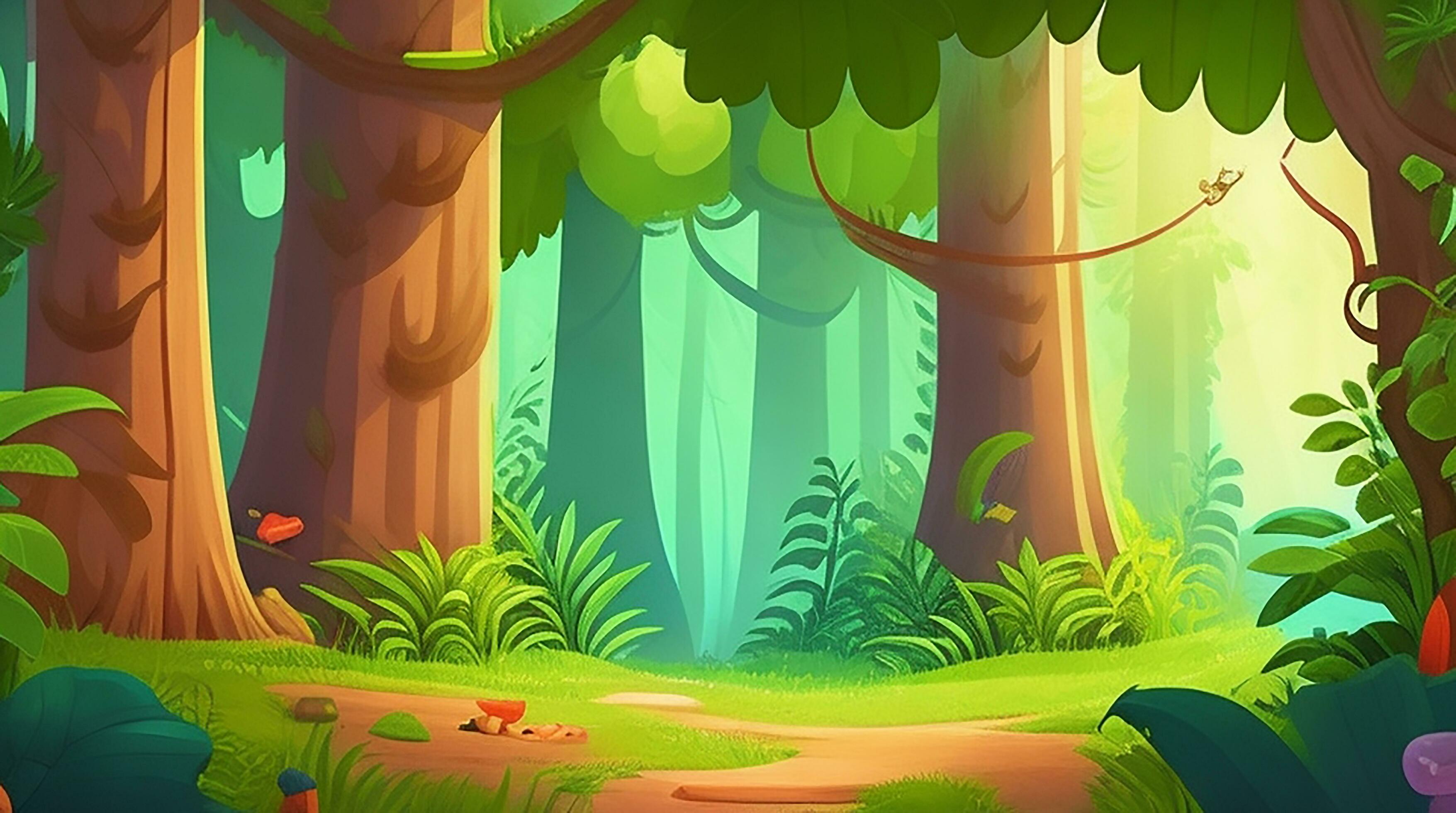 Dense Jungle Background Pack