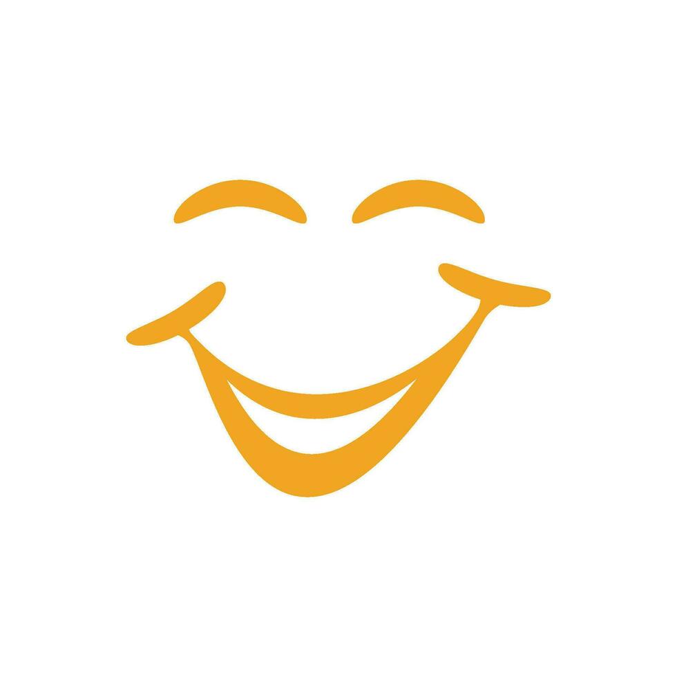 sonrisa icono vector ilustración