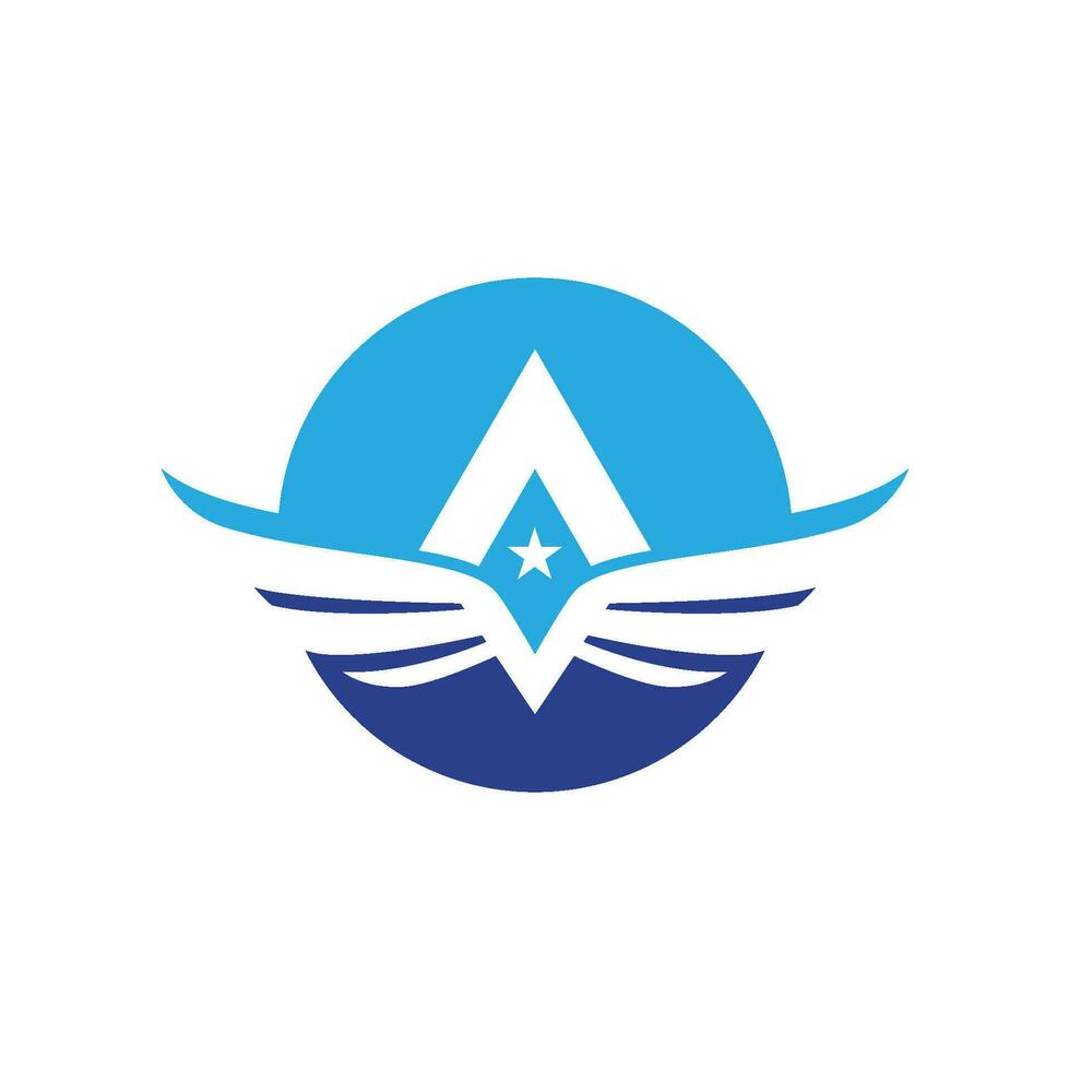 Falcon Logo Template vector