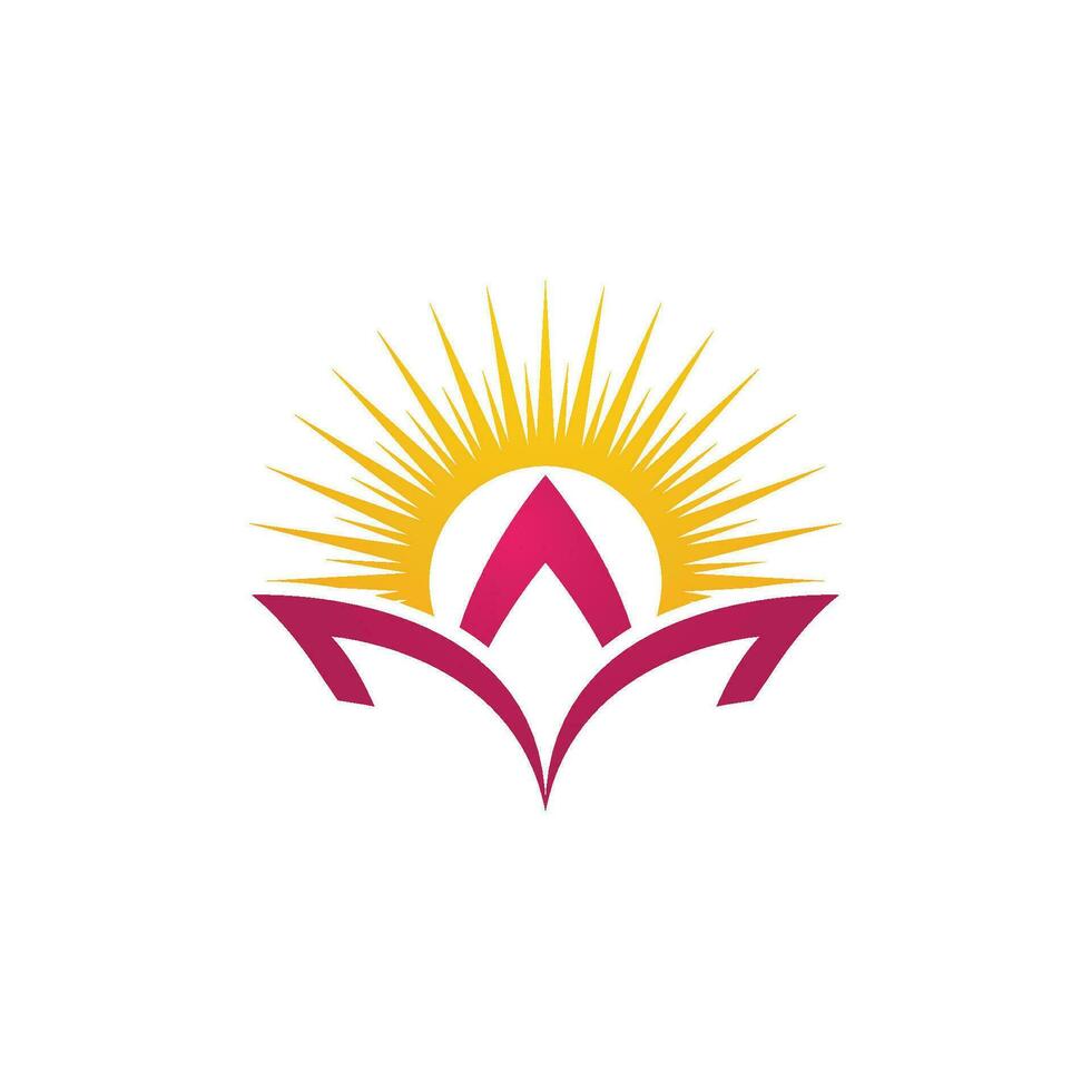 Beauty Vector lotus icon