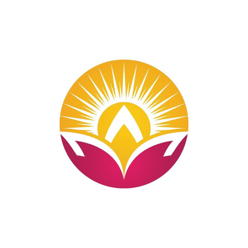 Beauty Vector lotus icon