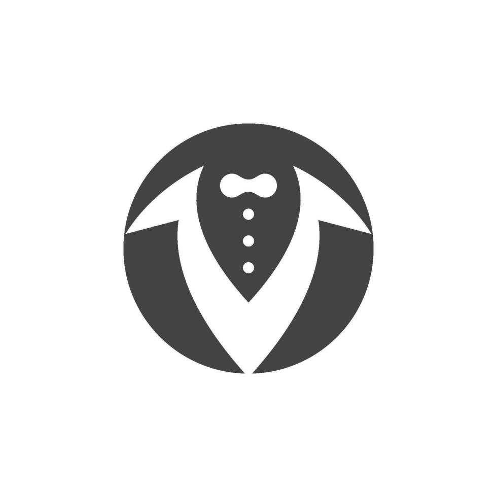 Tuxedo logo design 28186793 Vector Art at Vecteezy