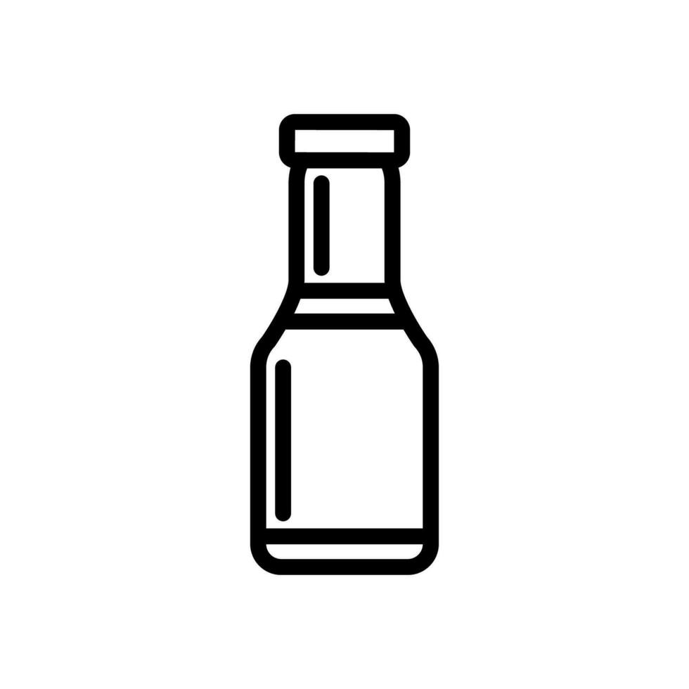 sauce icon line style vector