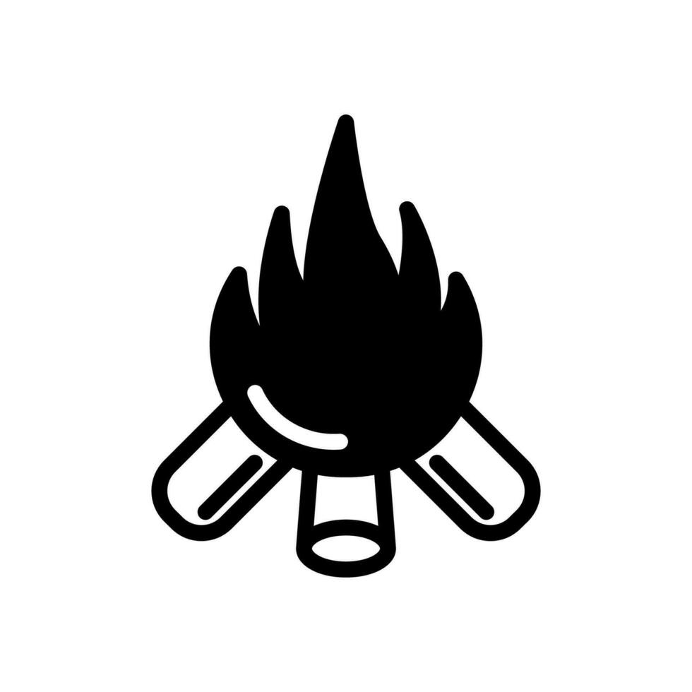 firewood icon solid style vector