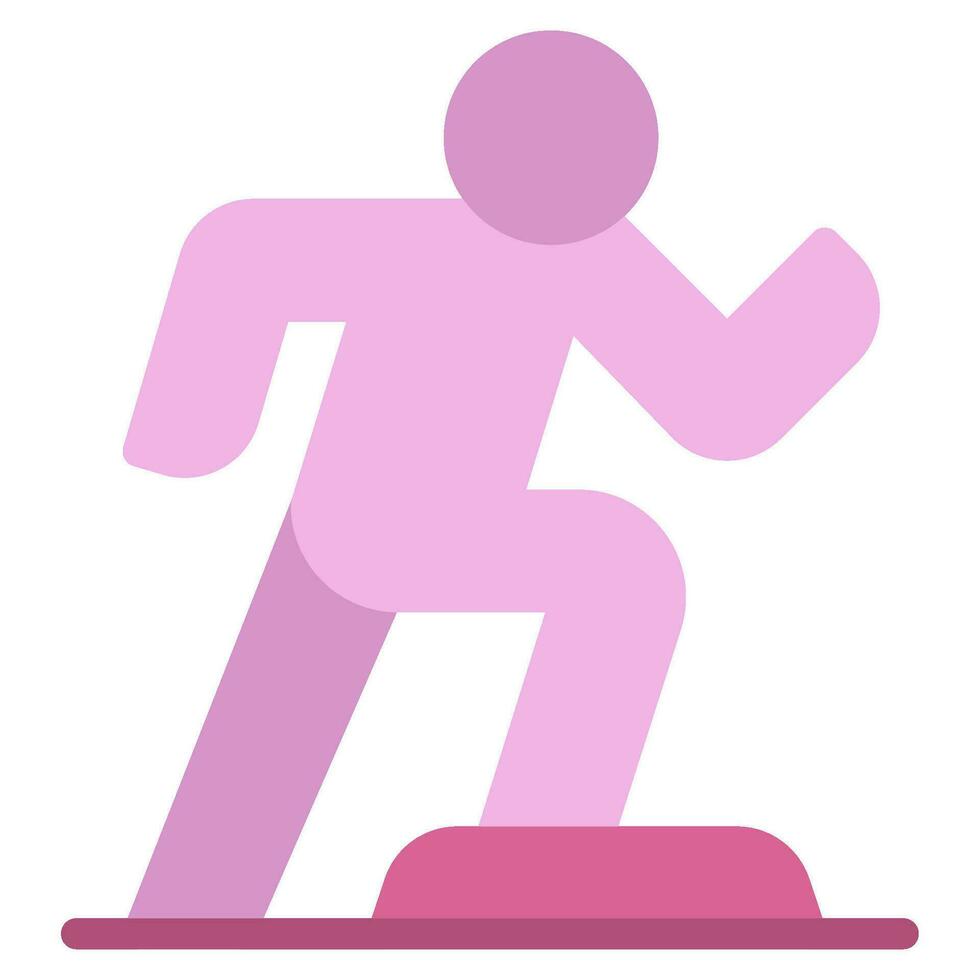 Aerobic Dance Icon illustration vector