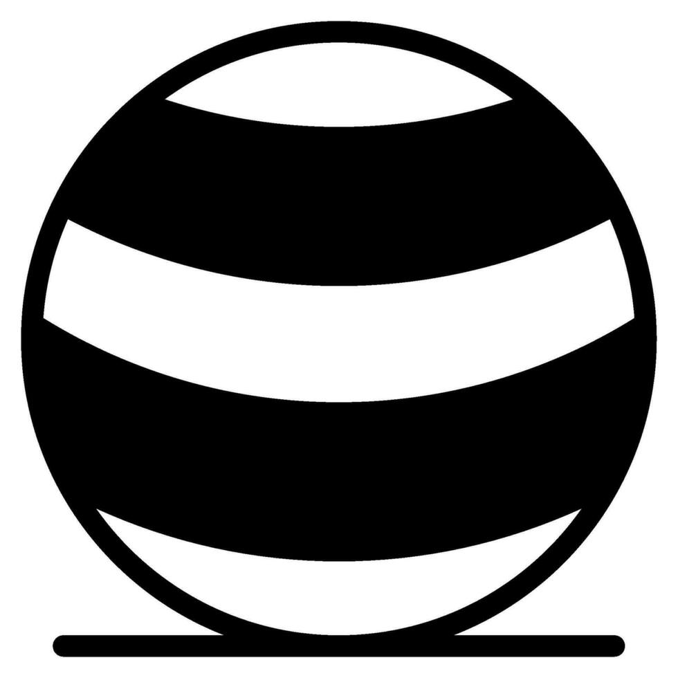 Balance Ball Icon illustration vector