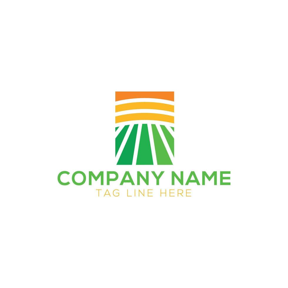 Nature creative symbol planet concept. organic farm field vector