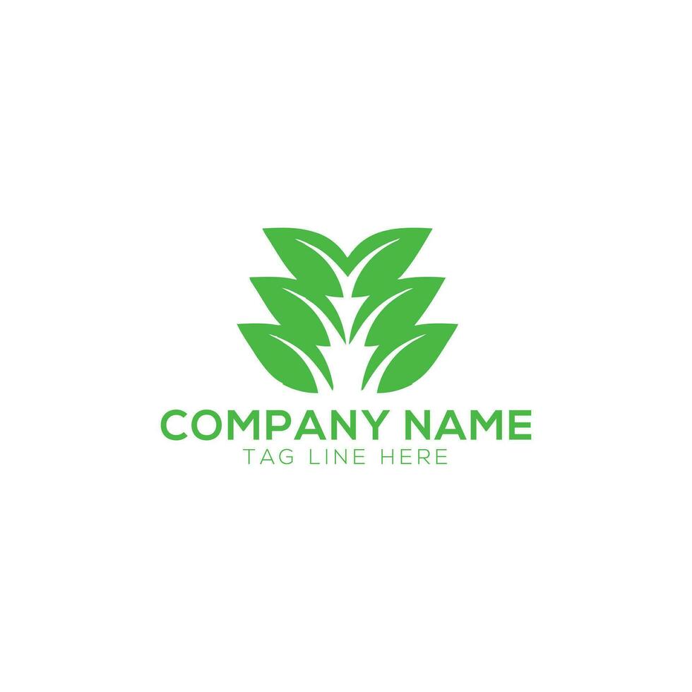 Simple modern Agriculture logo design vector