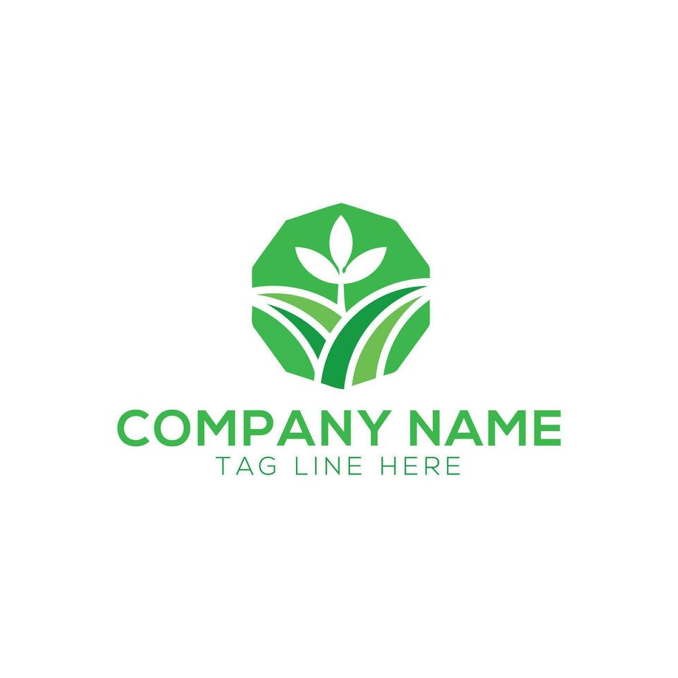 Wheat farm logo design, Agriculture icon vector