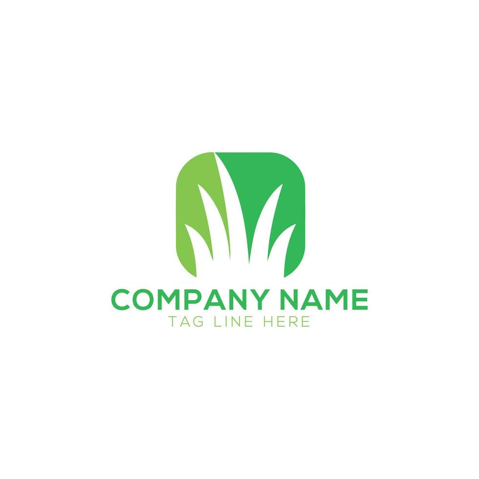 vector logo design illustration of agriculture business