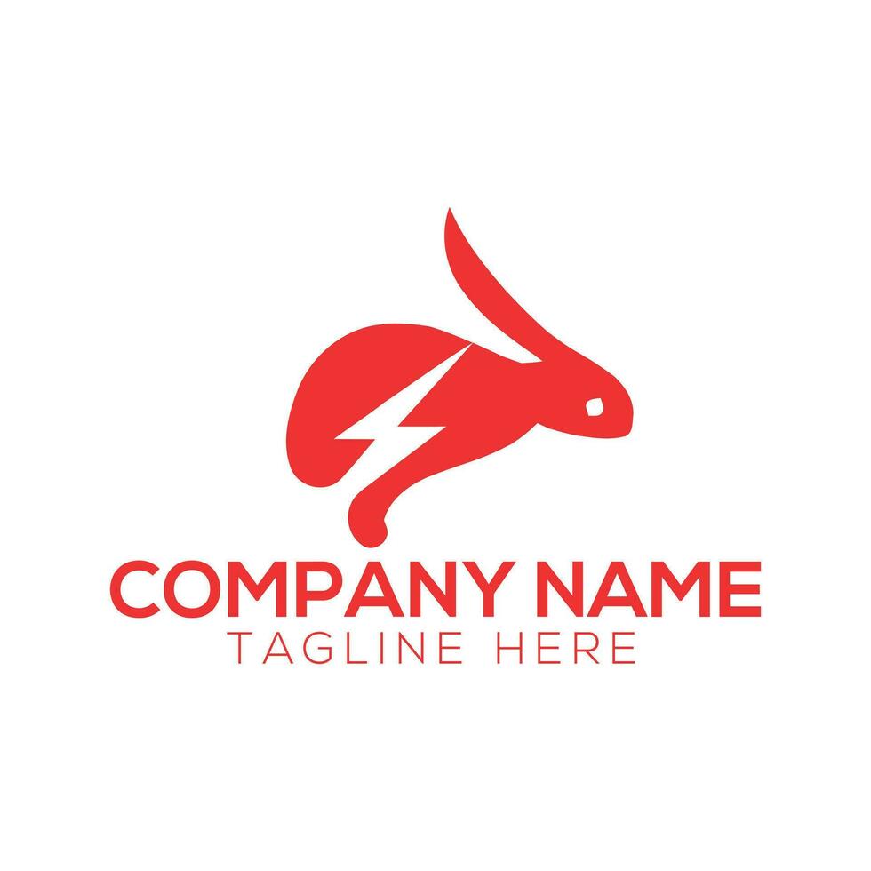 Rabbit Vector Logo Template. The idea of this logo