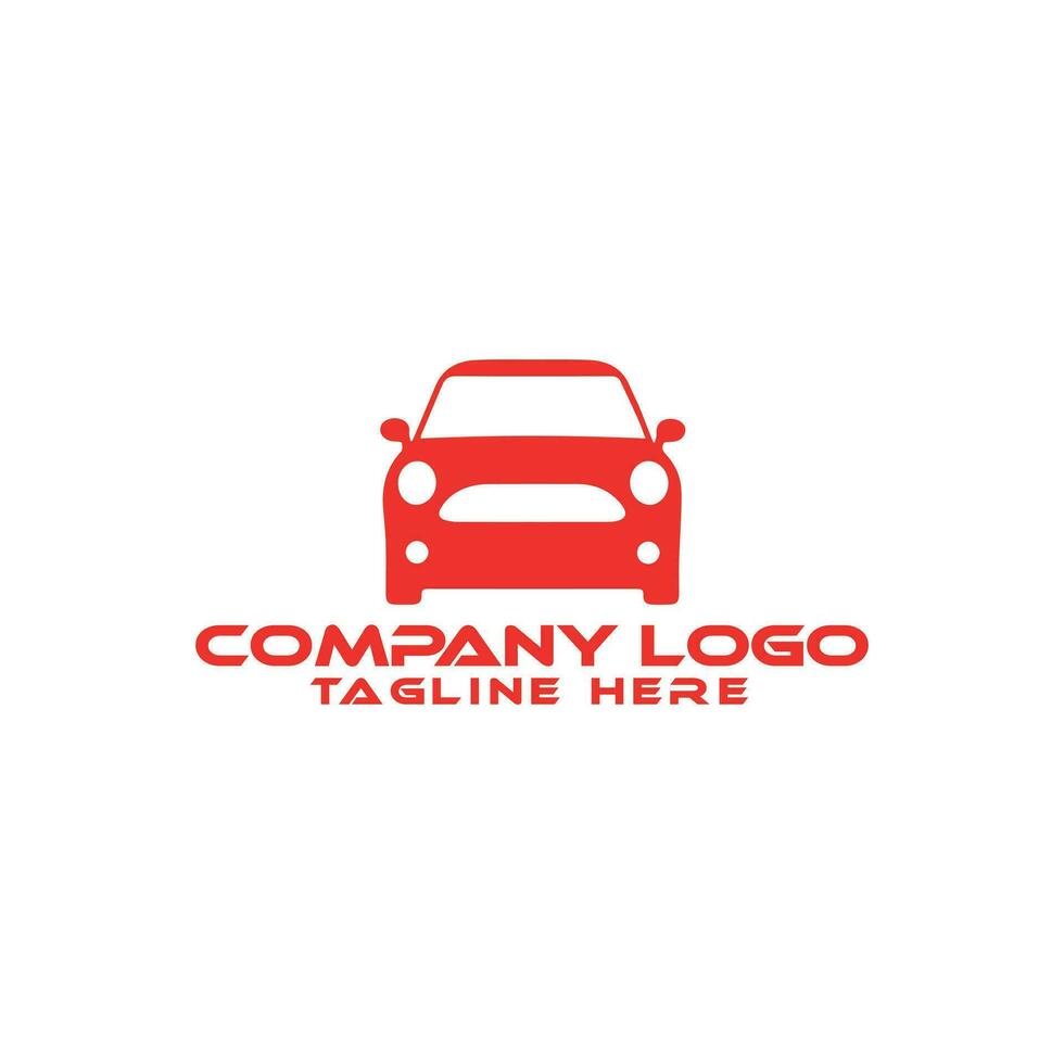 Simple car logo vector design template