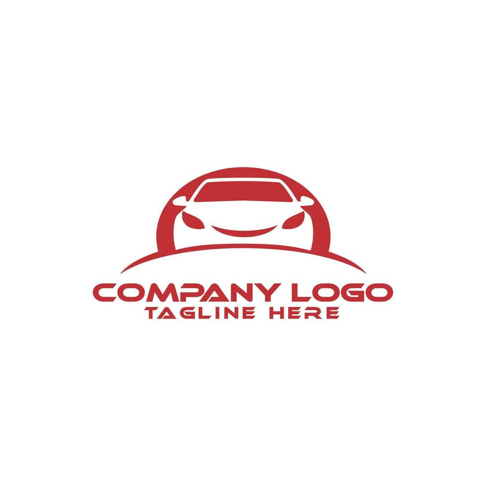 coche logo diseño. automotor logo vector modelo