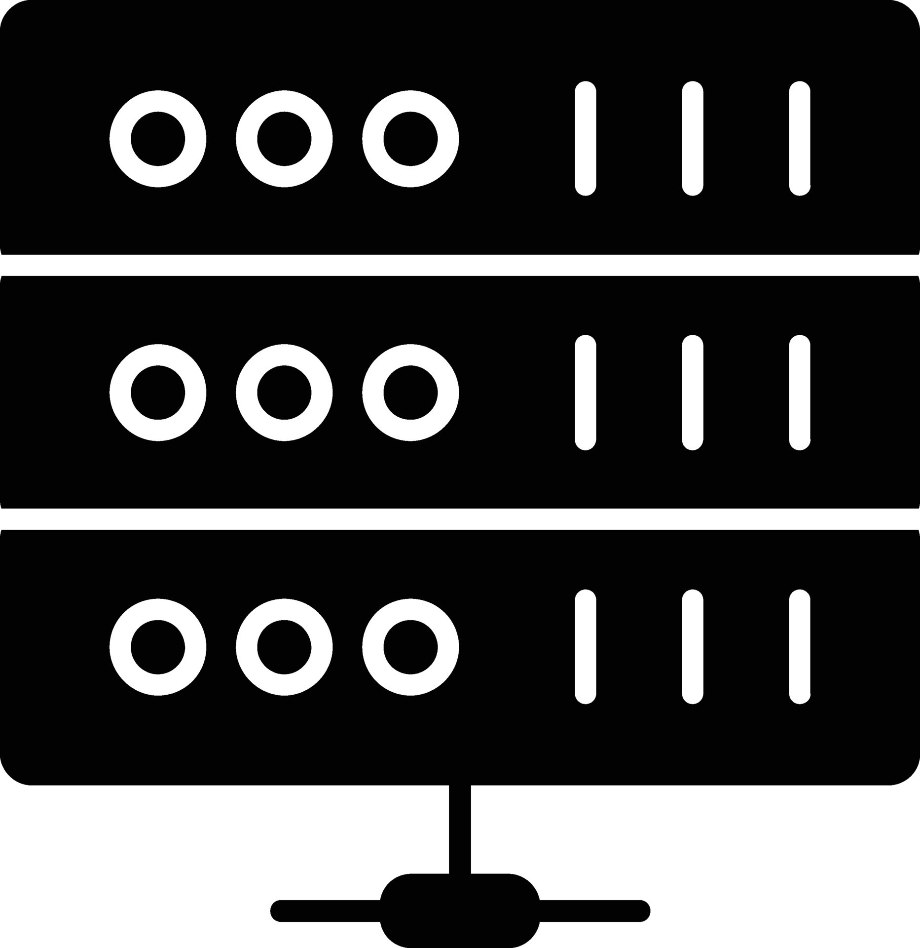 File Hosting Glyph Icon 28189053 Vector Art at Vecteezy