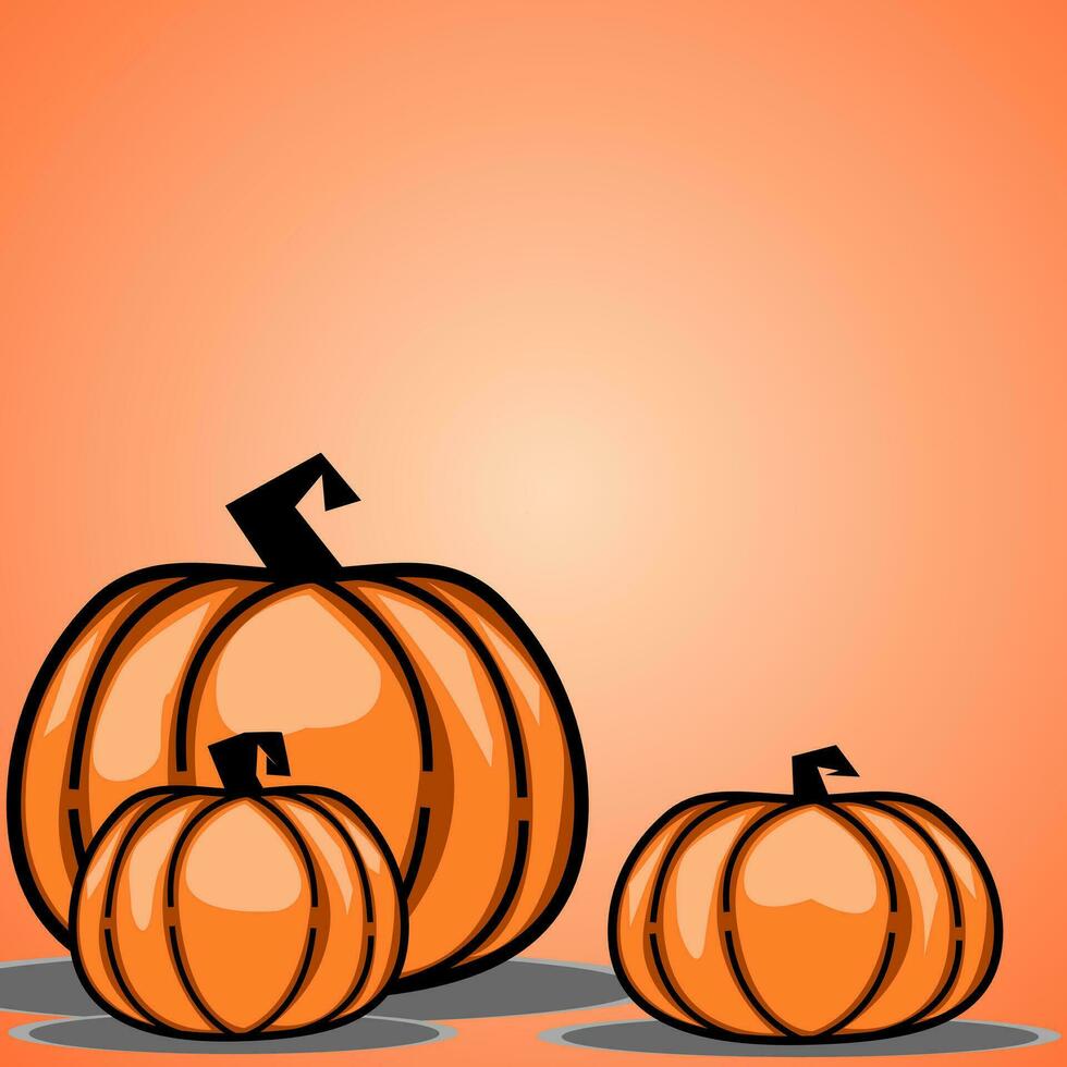 Halloween cards, banners, devil pumpkins vector