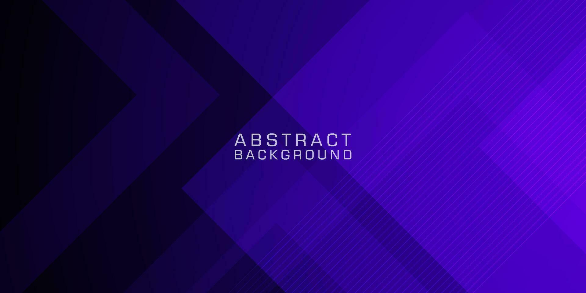 Abstract trendy geometric futuristic overlap background with dark blue purple gradient background design. Modern papercut pattern. Eps10 vector