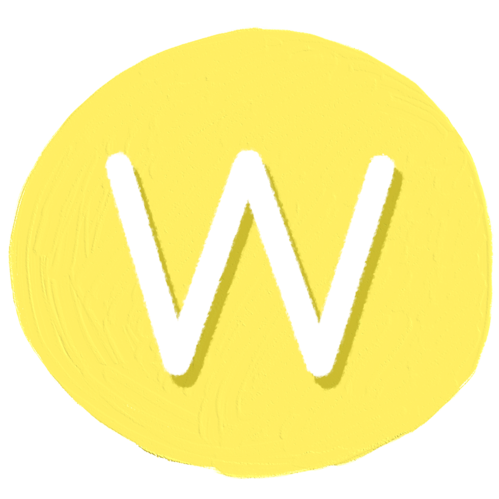 Letter w letter of alphabet png