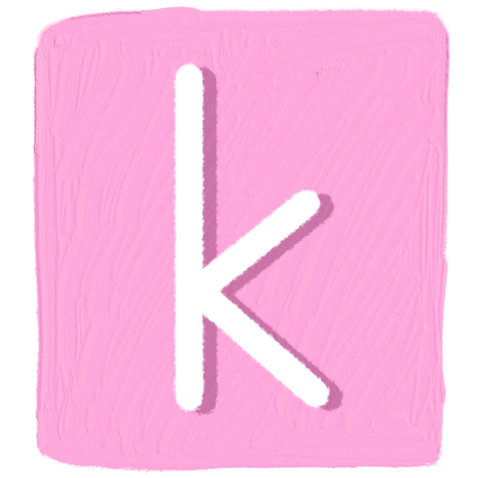Letter k letter of alphabet 28191855 PNG