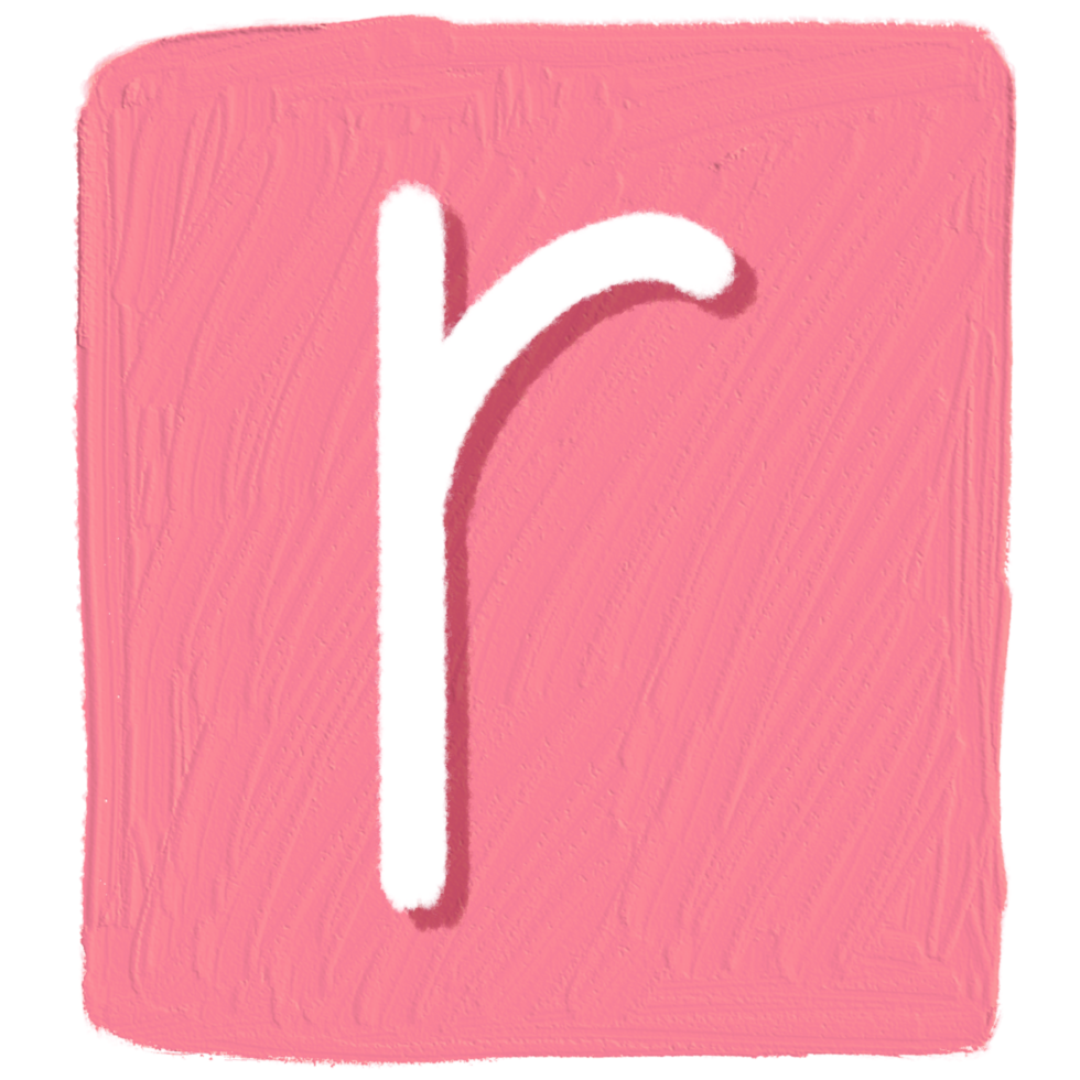 Letter r letter of alphabet png