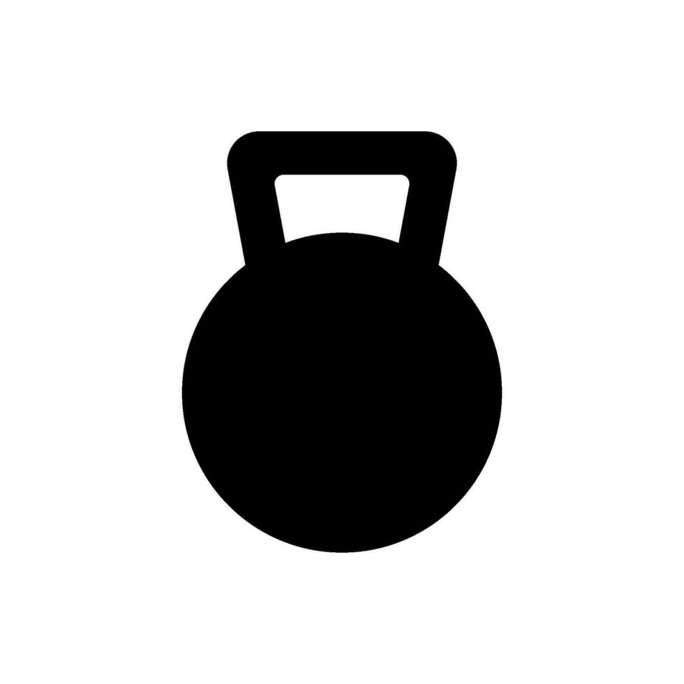 Kettle Bell icon vector design templates simple and modern
