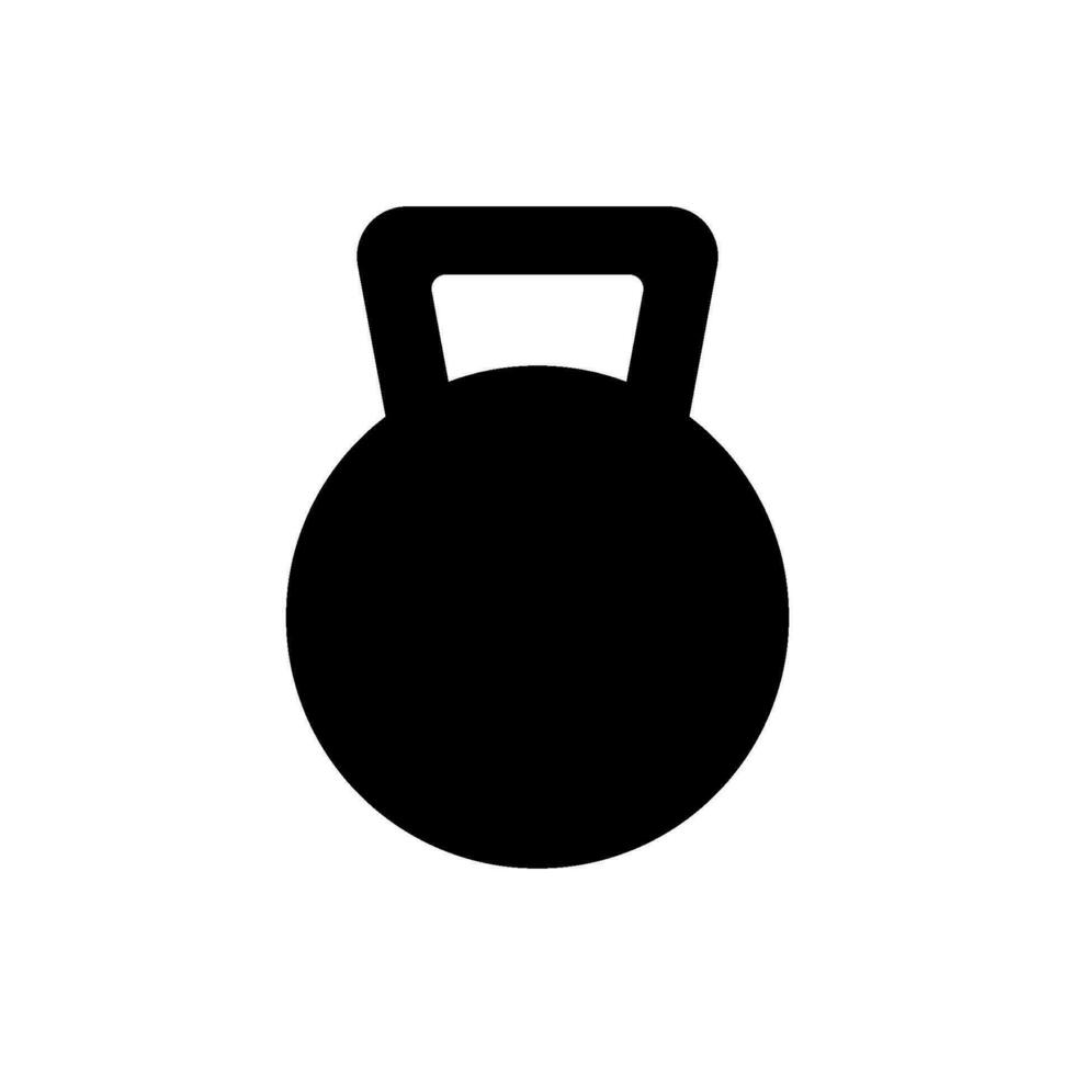 Kettle Bell icon vector design templates simple and modern