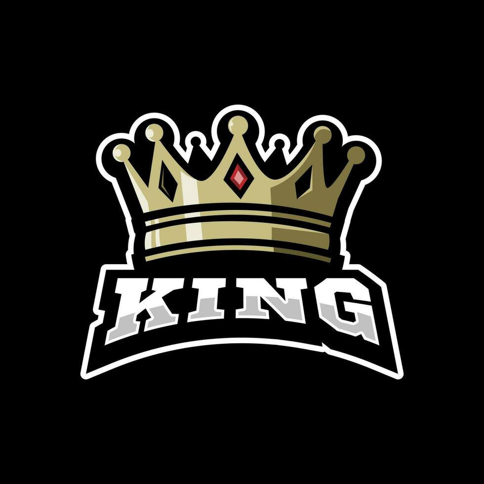 King Crown Logo vector