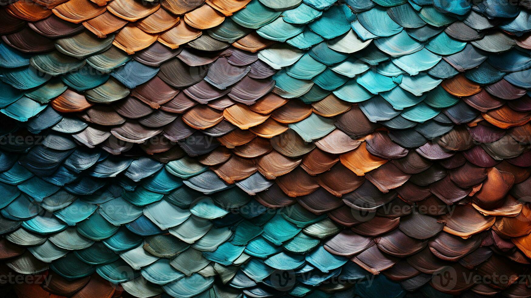 background texture fish scales ai photo