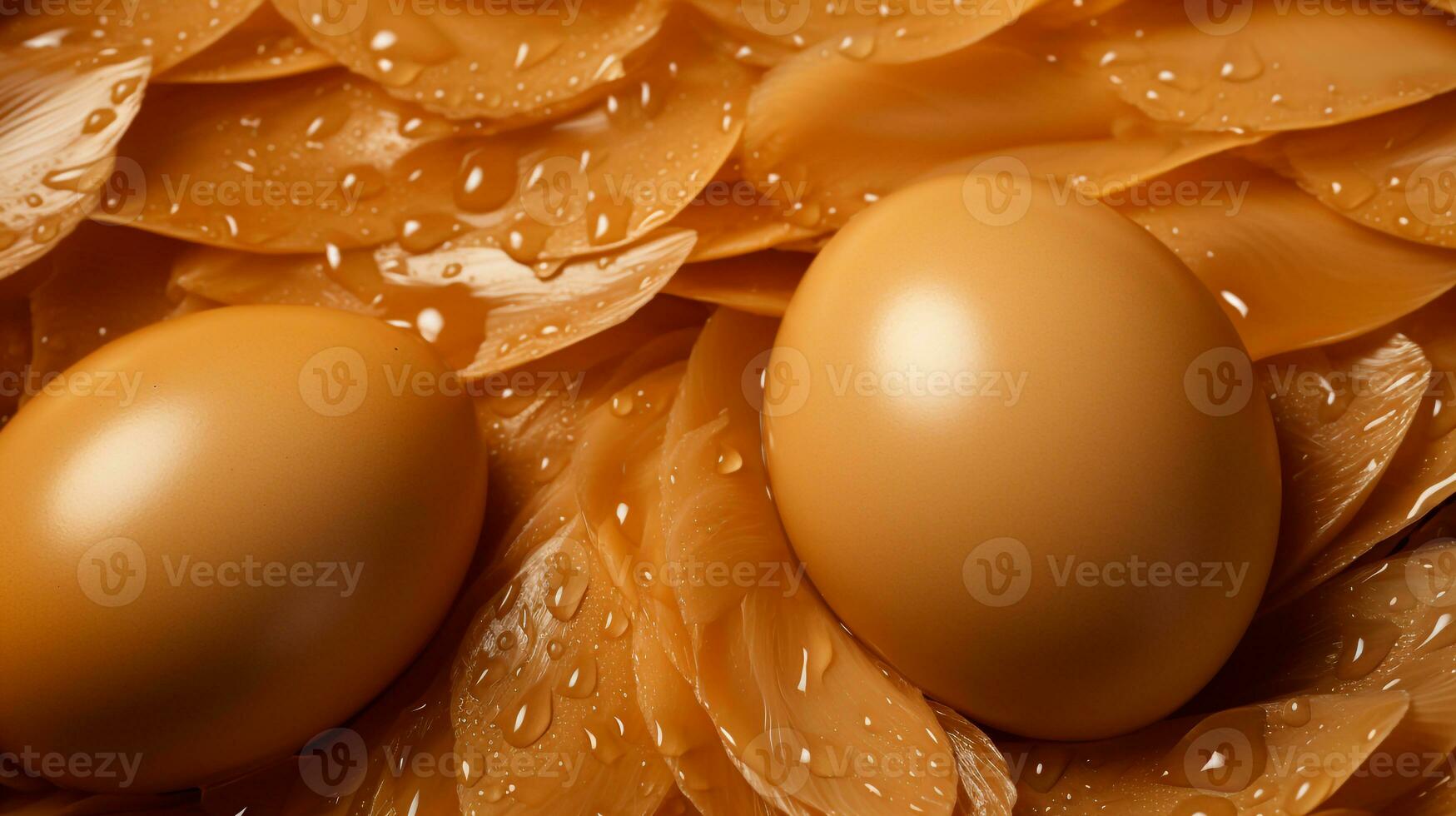 egg texture background ai photo