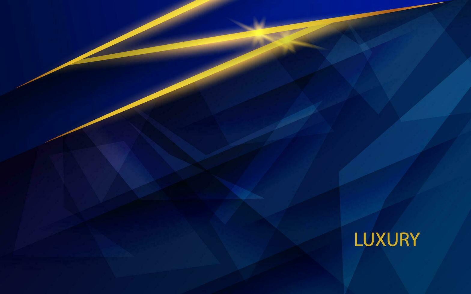 Abstract luxury blue color background vector