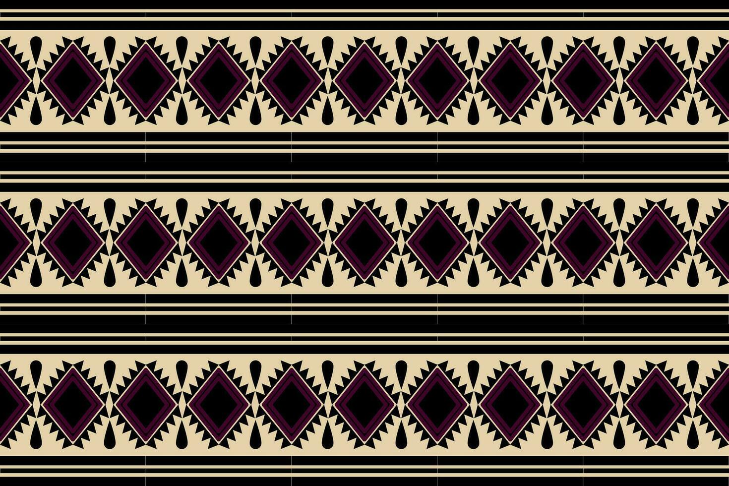 Geometric ethnic pattern traditional Design for background,carpet,wallpaper,clothing,wrapping,Batik,fabric,sarong,Vector illustration embroidery style. vector
