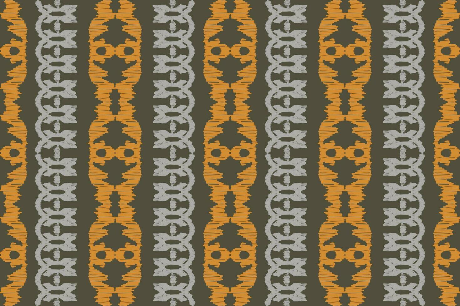 Seamless fabric pattern with traditional ornaments Design for backgrounds, carpets, wallpapers, clothes, wraps, batik, fabrics. vector