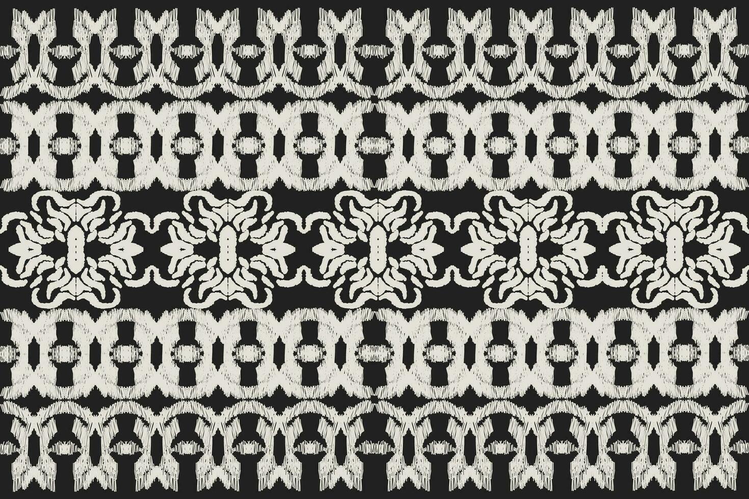 Seamless fabric pattern with traditional ornaments Design for backgrounds, carpets, wallpapers, clothes, wraps, batik, fabrics. vector