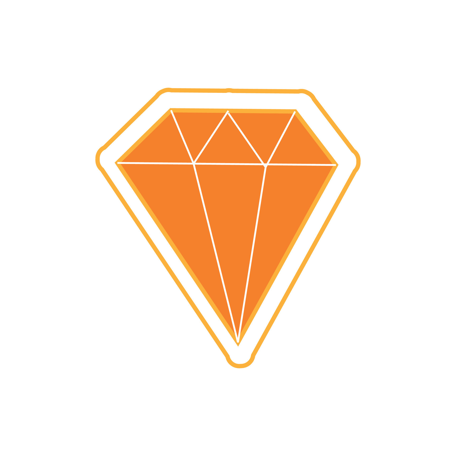 Vector purple diamond sticker isolated 28194279 Vector Art at Vecteezy