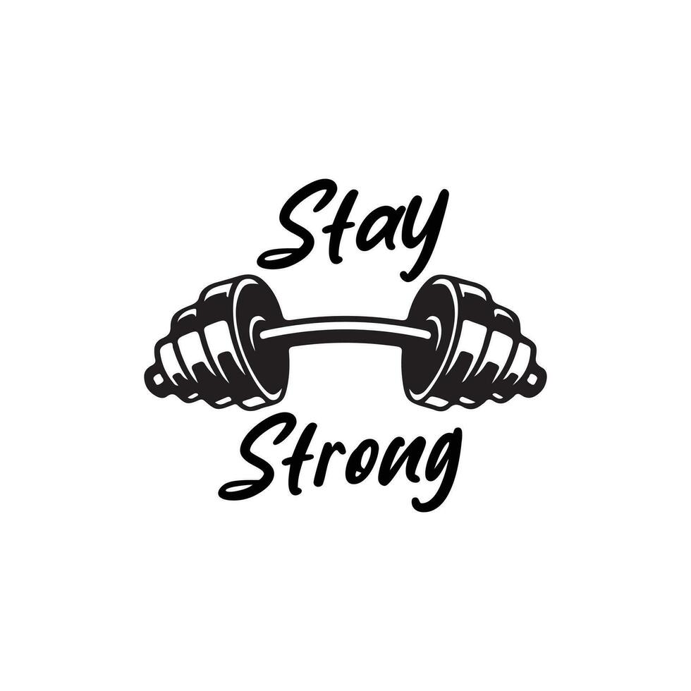 stay strong t shirt design illustration vector